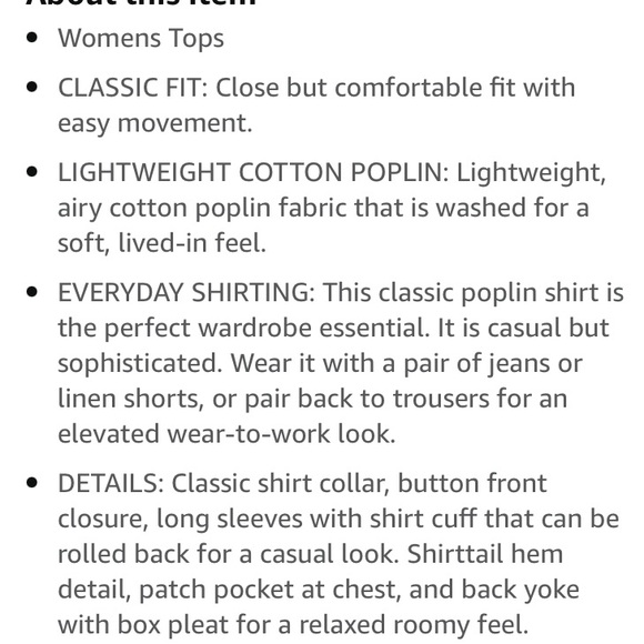 NWT White 100% Cotton long sleeve classic button up shirt XXL - Picture 11 of 12